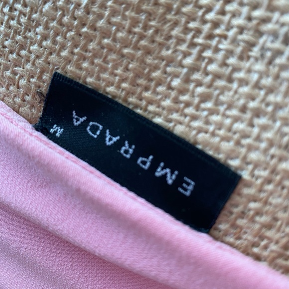 PINK RUCHED MINI DRESS - Picture 5 of 5